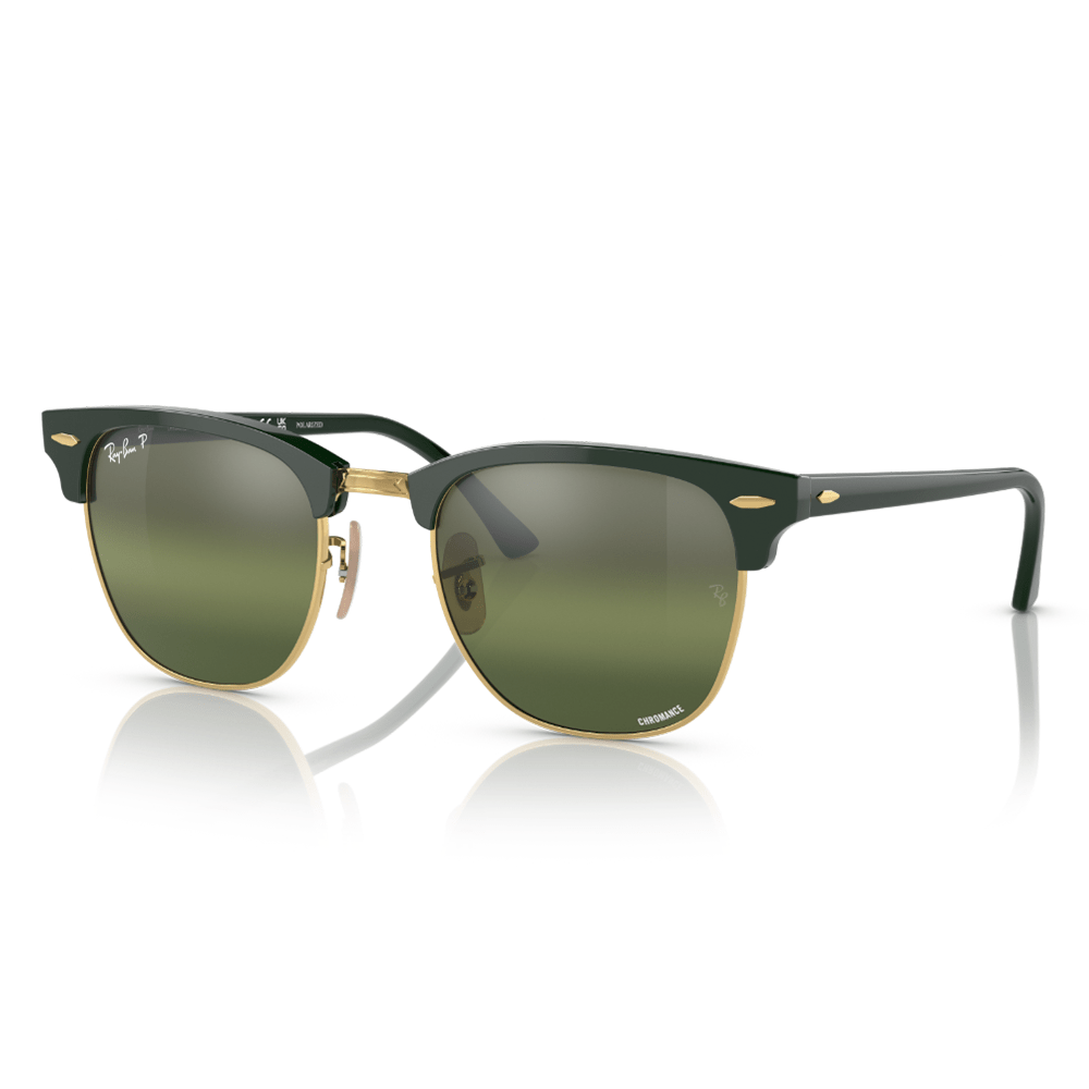 Ray - Ban Clubmaster RB3016 1368G4 51 Polarised Sunglasses - URBAN SUNGLASSES