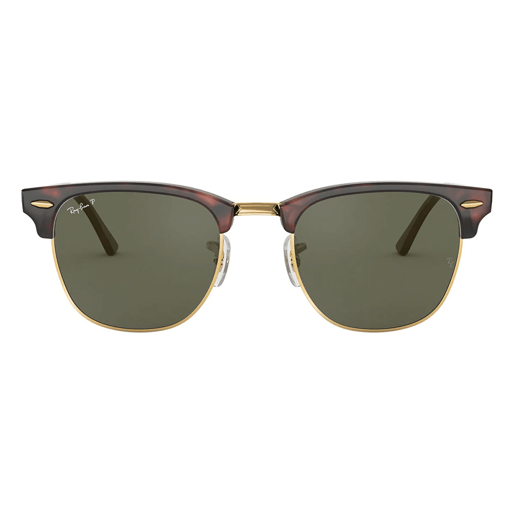 Ray - Ban Clubmaster RB3016 990/58 49 Polarised Sunglasses - URBAN SUNGLASSES