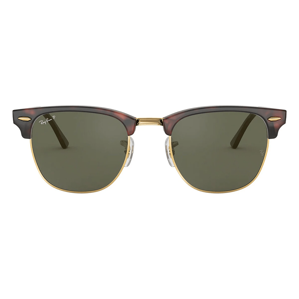 Ray - Ban Clubmaster RB3016 990/58 51 Polarised Sunglasses - URBAN SUNGLASSES