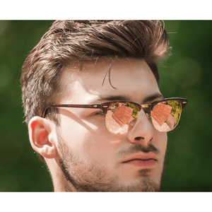 Ray - Ban Clubmaster RB3016 990/7O Sunglasses - URBAN SUNGLASSES