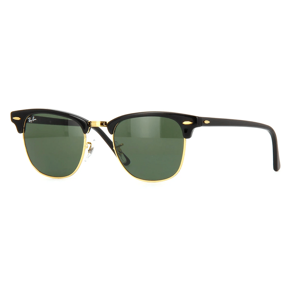Ray - Ban Clubmaster RB3016 W0365 51 Sunglasses - URBAN SUNGLASSES
