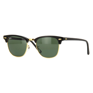 Ray - Ban Clubmaster RB3016 W0365 51 Sunglasses - URBAN SUNGLASSES