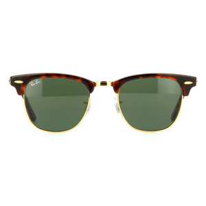 Ray - Ban Clubmaster RB3016 W0366 Sunglasses - URBAN SUNGLASSES