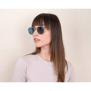 Ray - Ban Hexagonal RB3548N 91233M 51 Sunglasses - URBAN SUNGLASSES