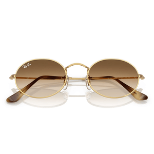 Ray - Ban Oval RB3547 001/51 54 Sunglasses - URBAN SUNGLASSES