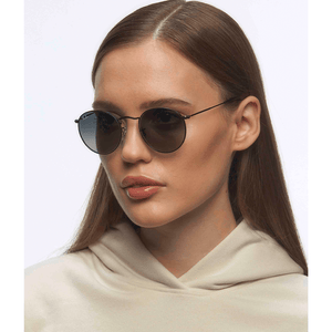 Ray - Ban Round Metal RB3447N 002/71 53 Sunglasses - URBAN SUNGLASSES