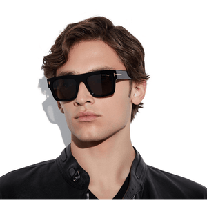Tom Ford Fausto FT0711 01A Sunglasses - URBAN SUNGLASSES