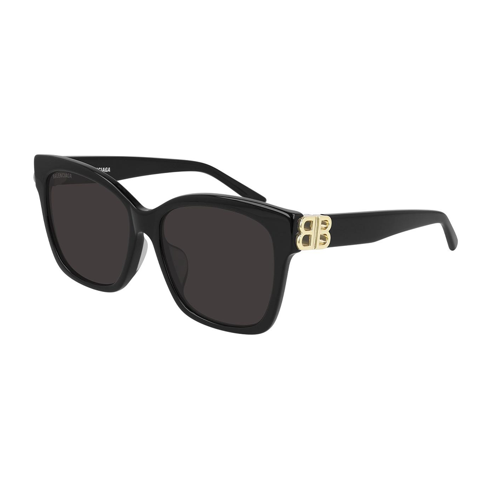 Balenciaga BB0102SA 001 Asian Fit Sunglasses