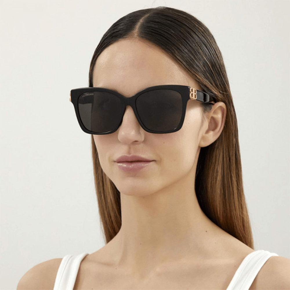 Balenciaga BB0102SA 002 Asian Fit Sunglasses - URBAN SUNGLASSES