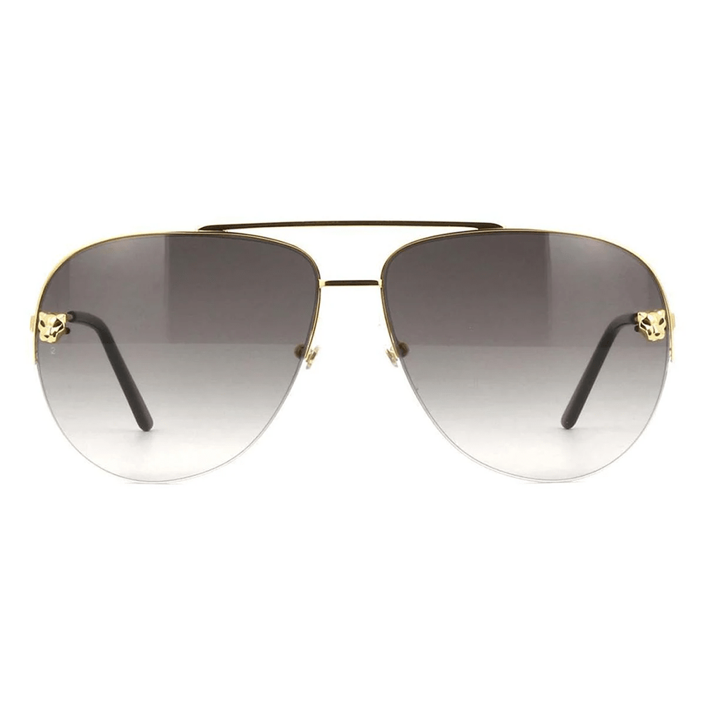 Cartier Panthere Pilot CT0065S 001 Sunglasses - URBAN SUNGLASSES