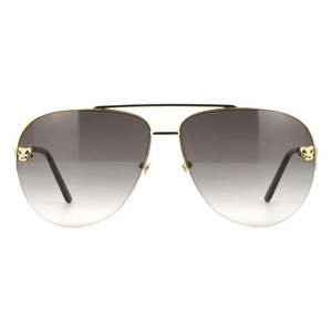 Cartier Panthere Pilot CT0065S 001 Sunglasses - URBAN SUNGLASSES