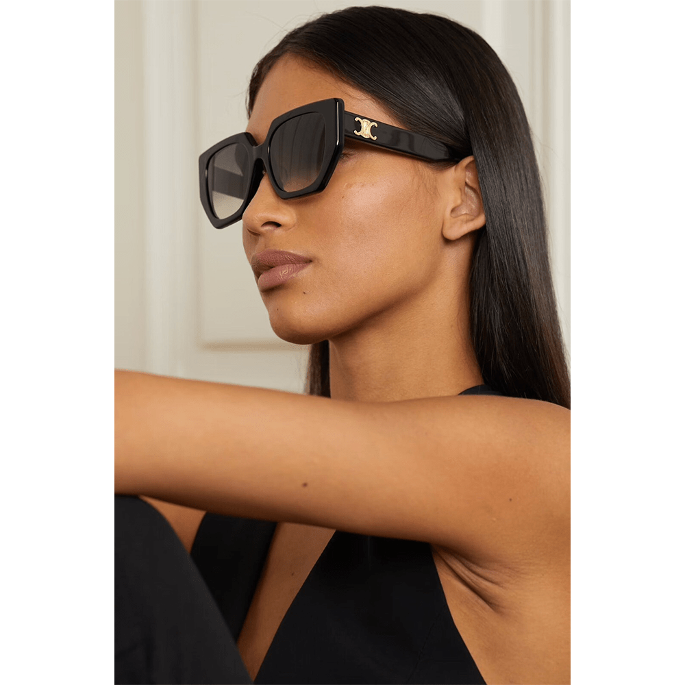 Celine Triomphe CL40239F 01F Sunglasses - URBAN SUNGLASSES