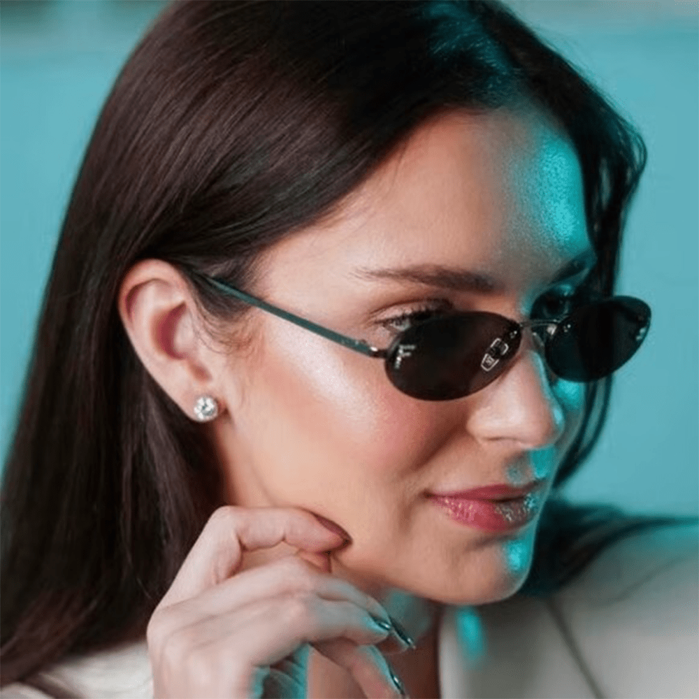 Fendi First Crystal FE4075US 12A Sunglasses - URBAN SUNGLASSES