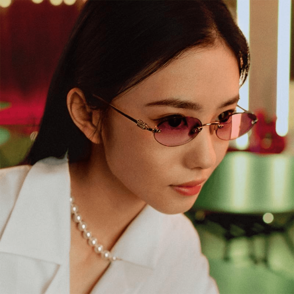 Miu Miu MU A54S ZVN70O Sunglasses - URBAN SUNGLASSES