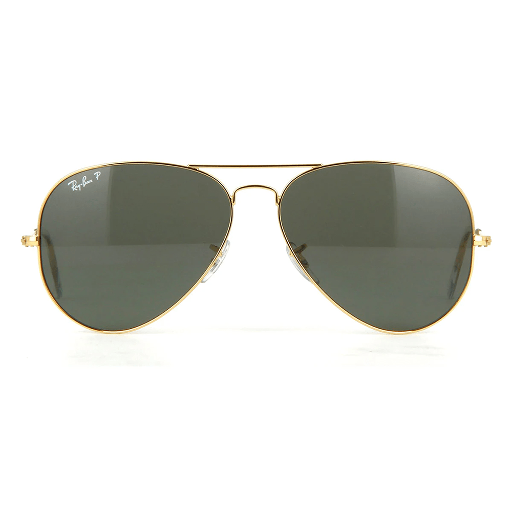 Ray-Ban Aviator RB3025 001/58 62 Polarised Sunglasses - URBAN SUNGLASSES