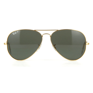 Ray-Ban Aviator RB3025 001/58 62 Polarised Sunglasses - URBAN SUNGLASSES