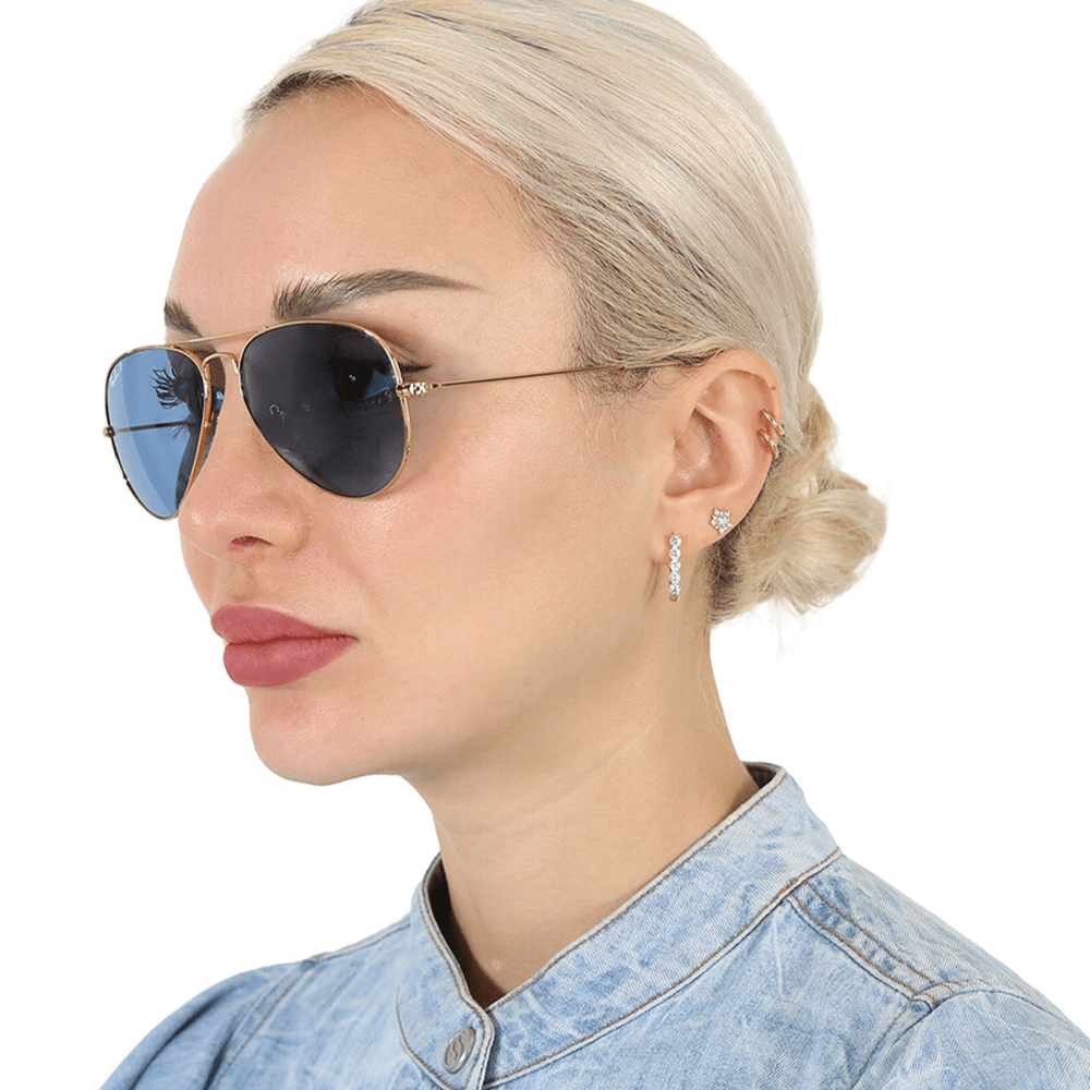 Ray - Ban Aviator RB3025 9196S2 62 Polarised Sunglasses - URBAN SUNGLASSES