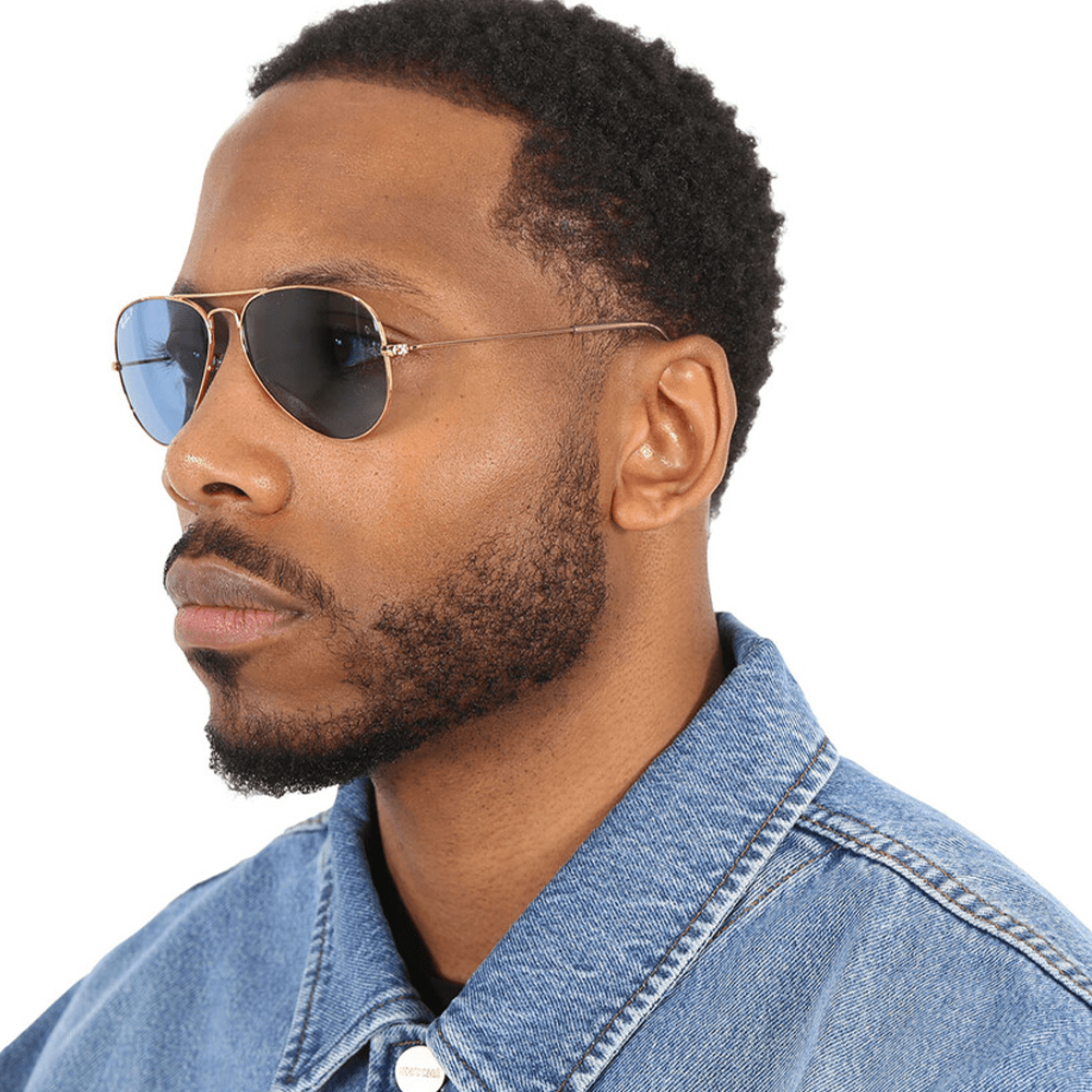 Ray - Ban Aviator RB3025 9196S2 62 Polarised Sunglasses - URBAN SUNGLASSES