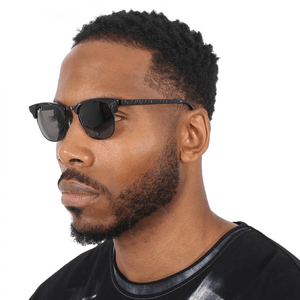 Ray - Ban Clubmaster RB3016 1305B1 Sunglasses - URBAN SUNGLASSES