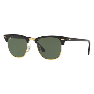 Ray - Ban Clubmaster RB3016 901/58 Polarised Sunglasses - URBAN SUNGLASSES