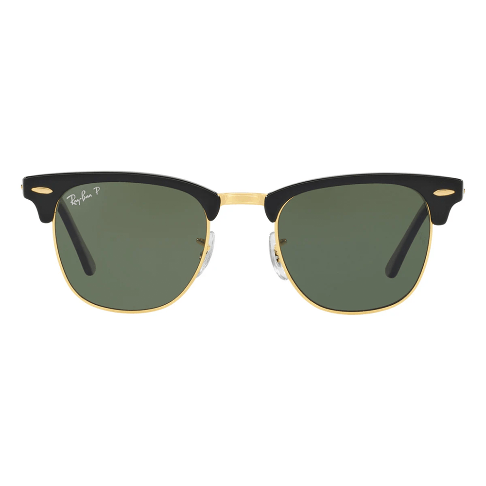 Ray - Ban Clubmaster RB3016 901/58 Polarised Sunglasses - URBAN SUNGLASSES