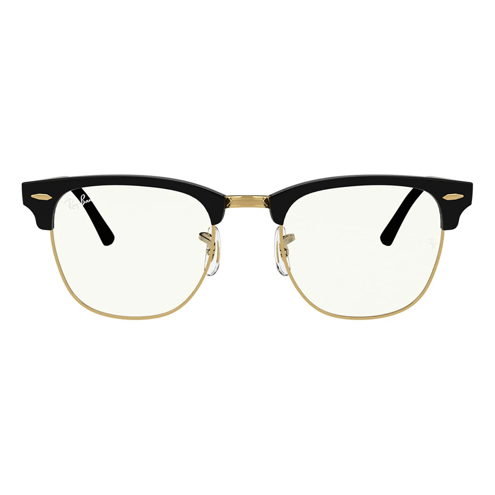 Ray - Ban Clubmaster RB3016 901/BF 51 Sunglasses - URBAN SUNGLASSES