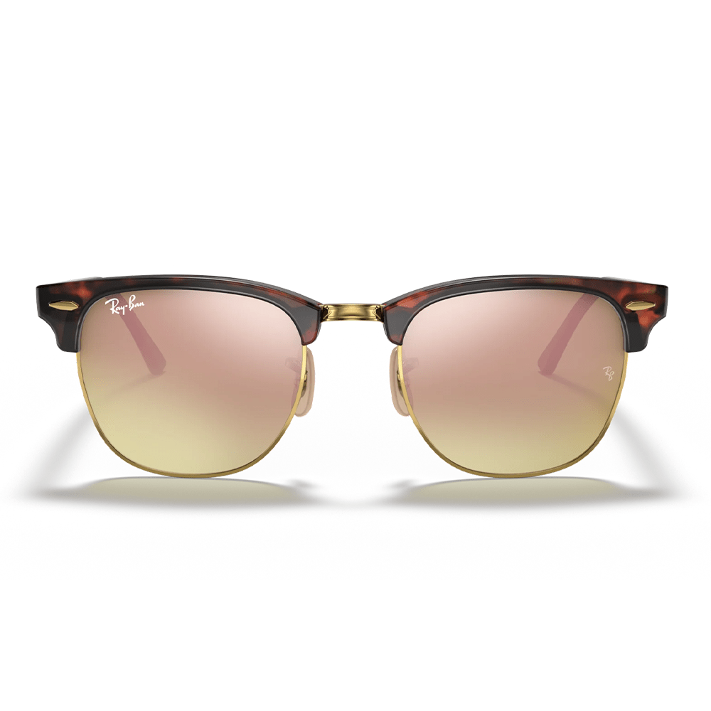 Ray - Ban Clubmaster RB3016 990/7O Sunglasses - URBAN SUNGLASSES