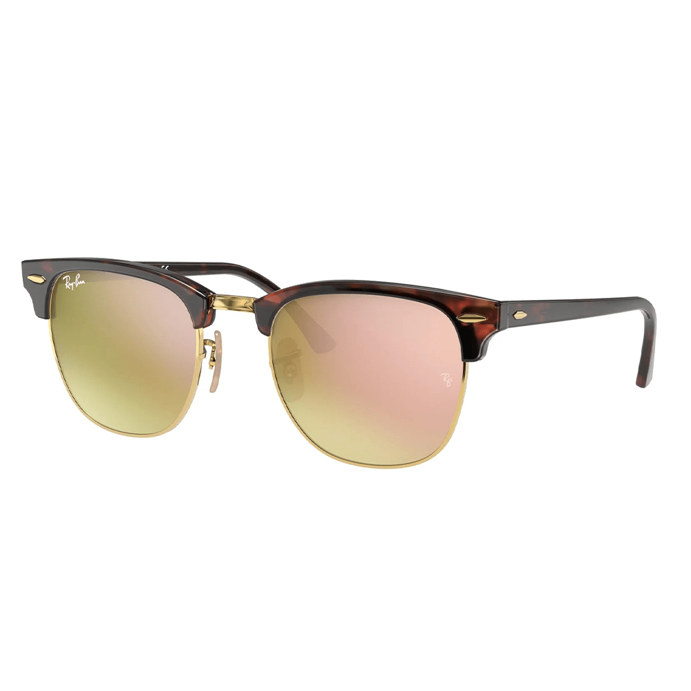Ray - Ban Clubmaster RB3016 990/7O Sunglasses - URBAN SUNGLASSES
