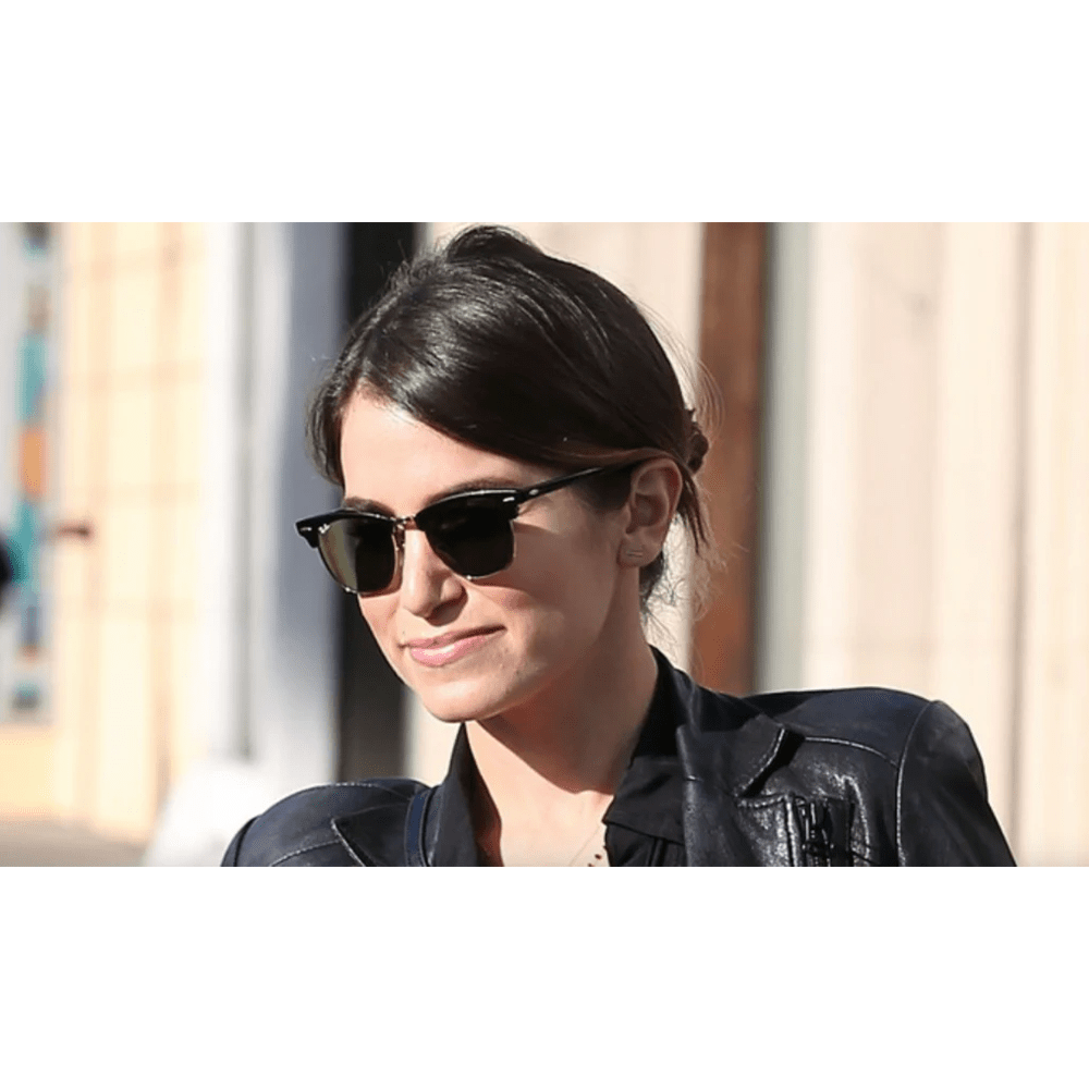 Ray - Ban Clubmaster RB3016 W0365 51 Sunglasses - URBAN SUNGLASSES