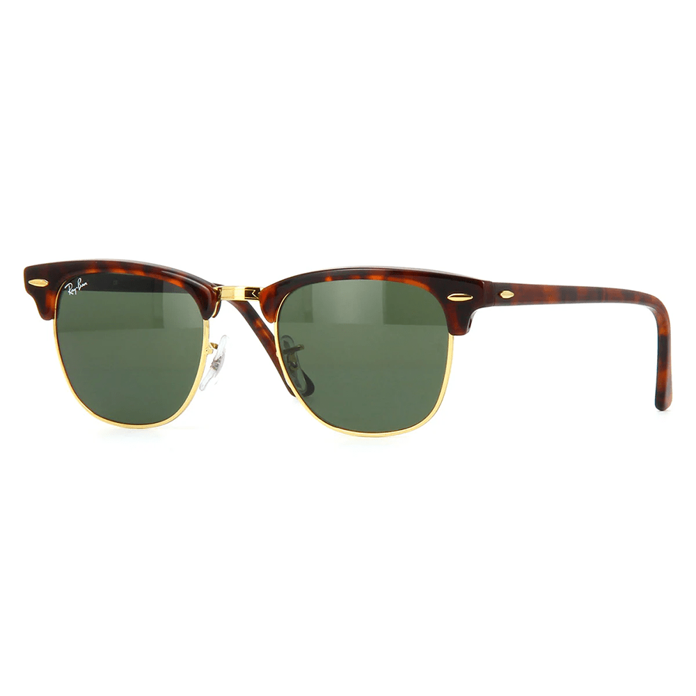 Ray - Ban Clubmaster RB3016 W0366 Sunglasses - URBAN SUNGLASSES