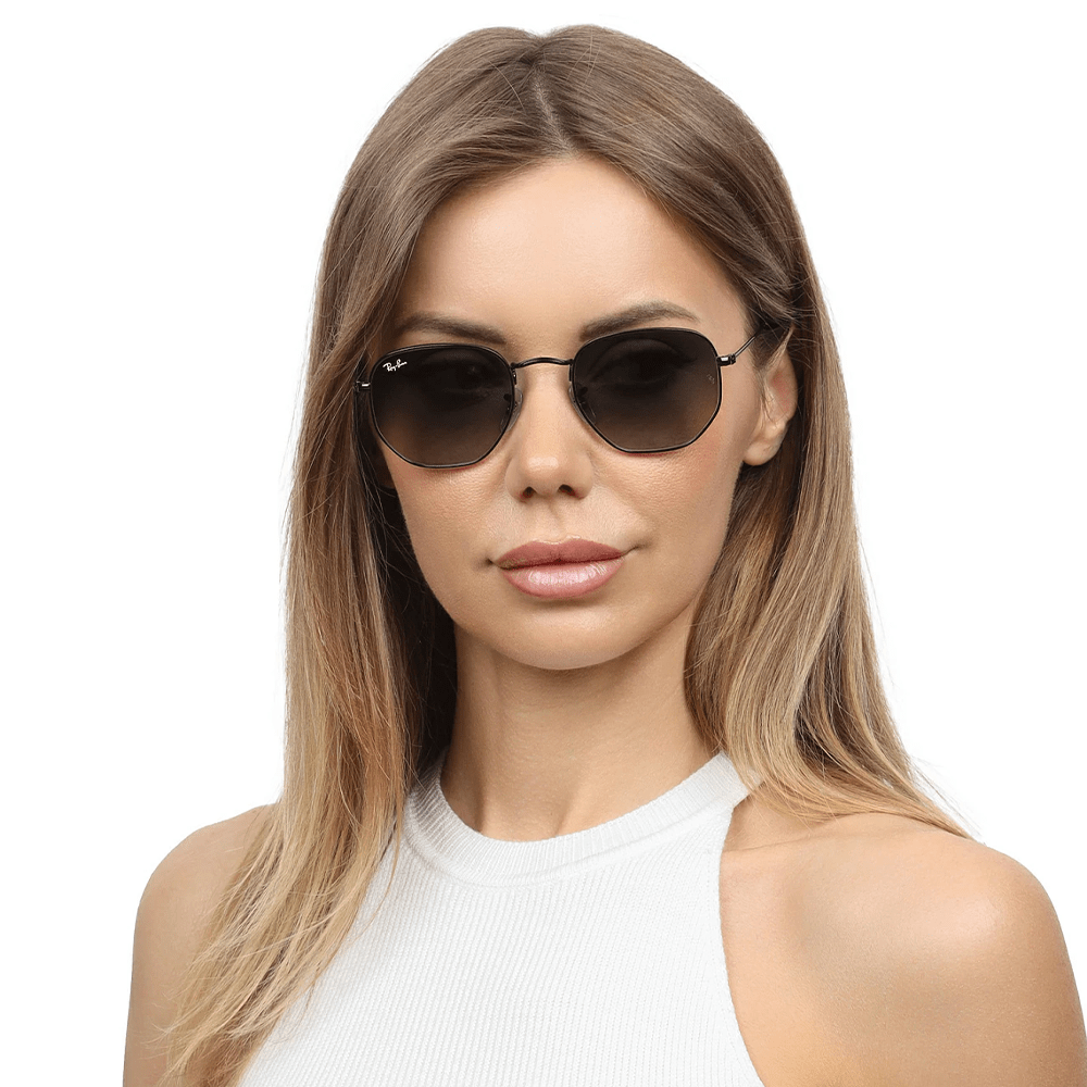 Ray-Ban Hexagonal RB3548 002/71 51 Sunglasses - URBAN SUNGLASSES