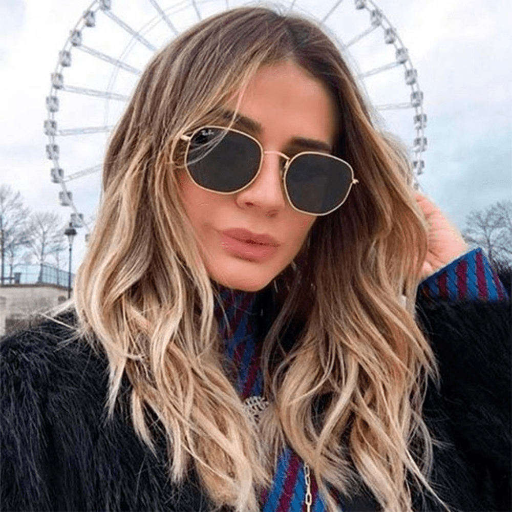 Ray - Ban Hexagonal RB3548 919631 51 Sunglasses - URBAN SUNGLASSES