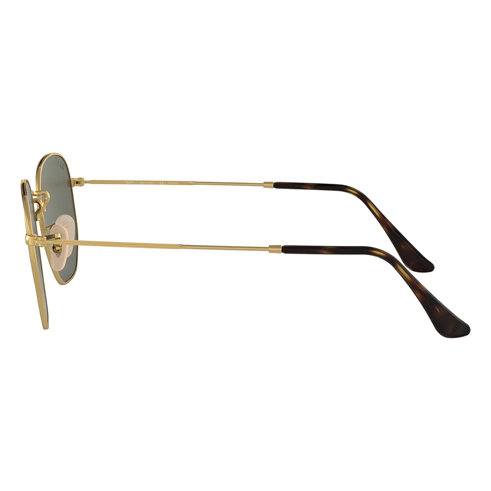 Ray - Ban Hexagonal RB3548N 001/58 Polarised Sunglasses - URBAN SUNGLASSES