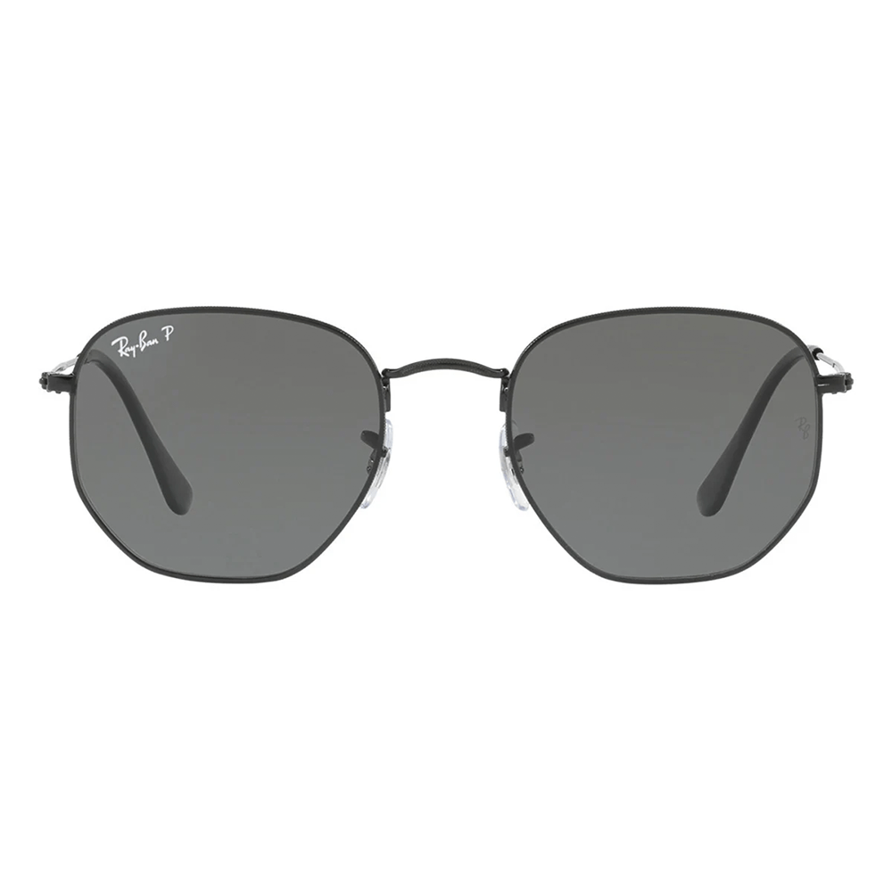 Ray - Ban Hexagonal RB3548N 002/58 51 Polarised Sunglasses - URBAN SUNGLASSES