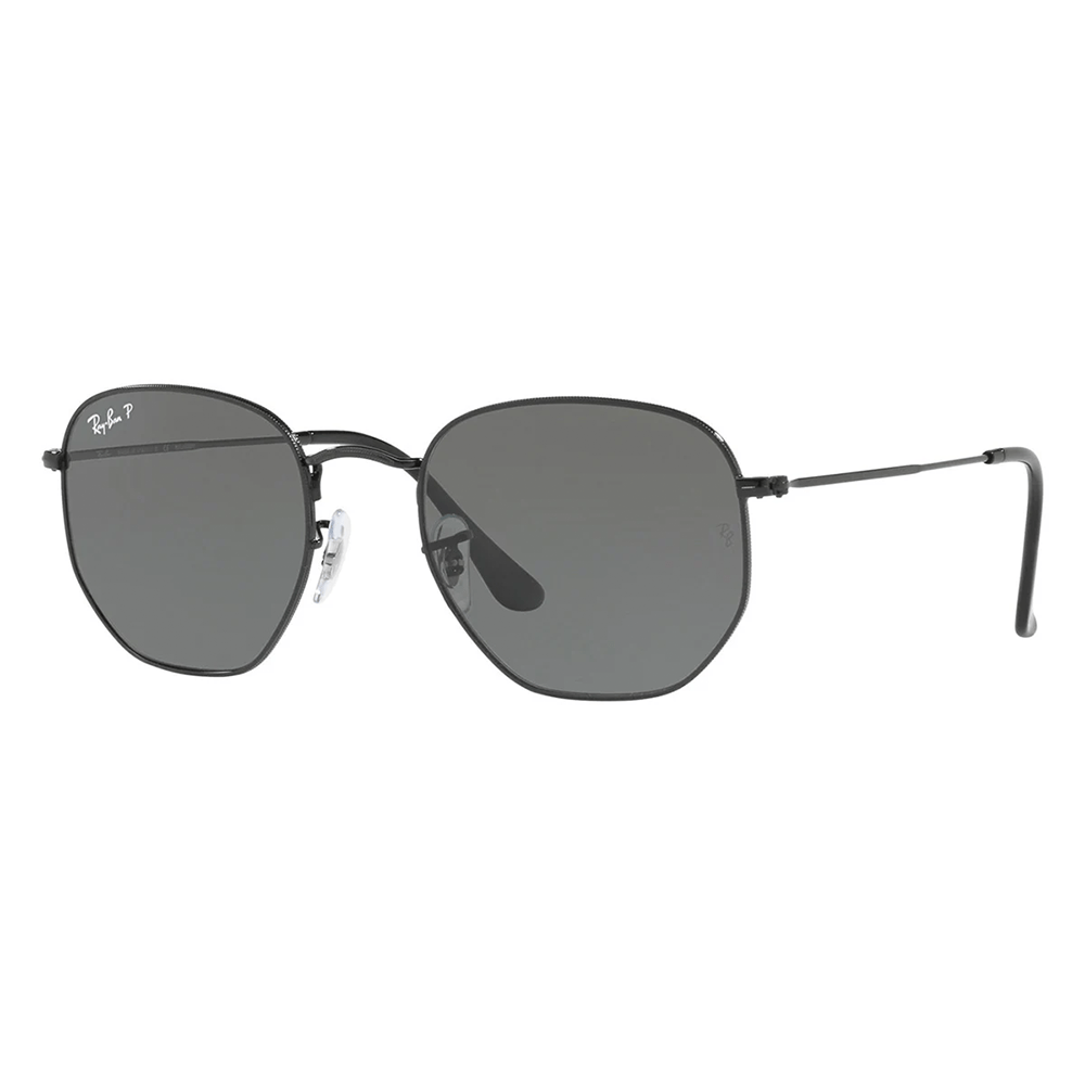 Ray - Ban Hexagonal RB3548N 002/58 51 Polarised Sunglasses - URBAN SUNGLASSES