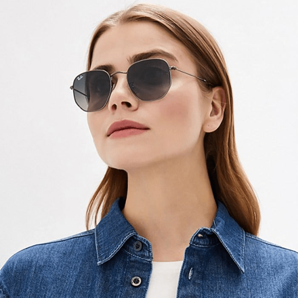 Ray - Ban Hexagonal RB3548N 004/71 54 Sunglasses - URBAN SUNGLASSES