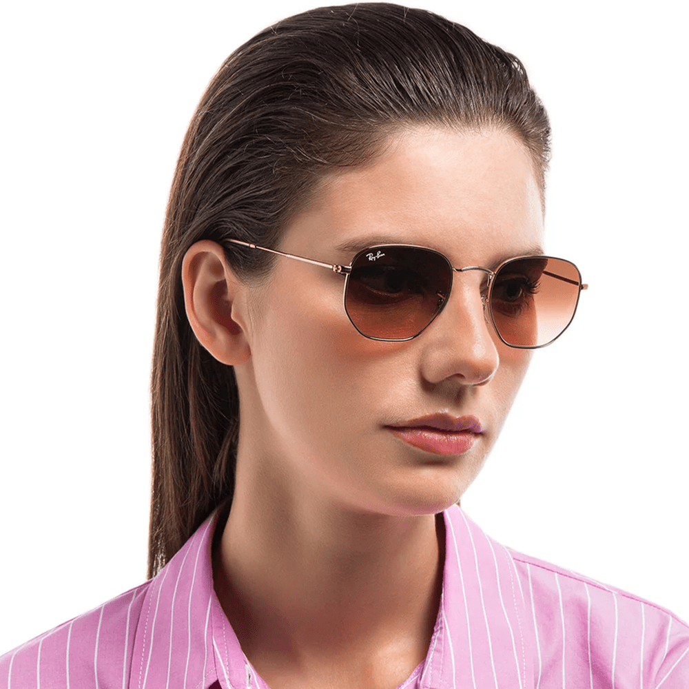 Ray - Ban Hexagonal RB3548N 9202AF Sunglasses - URBAN SUNGLASSES
