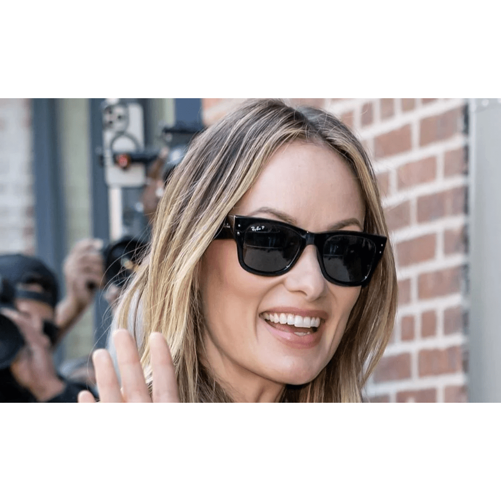 Ray-Ban Mega Wayfarer RB0840S 901/58 Polarised Sunglasses - URBAN SUNGLASSES