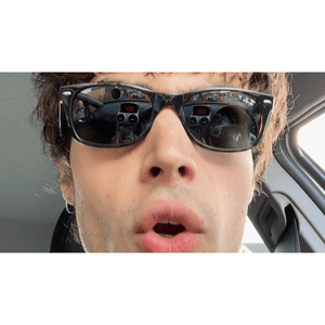 Ray - Ban New Wayfarer RB2132 902/58 55 Polarised Sunglasses - URBAN SUNGLASSES