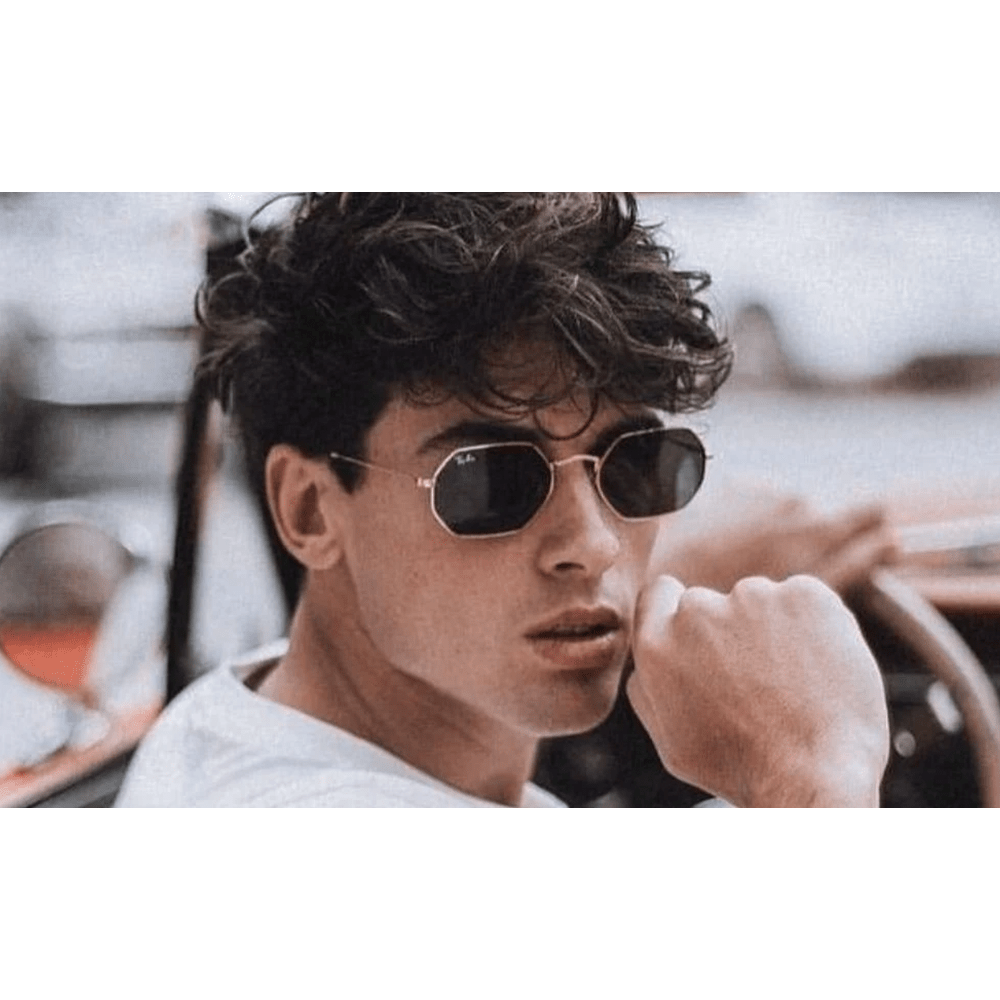 Ray-Ban Octagonal RB3556N 001 Sunglasses - URBAN SUNGLASSES