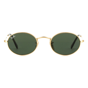 Ray - Ban Oval RB3547N 001 51 Sunglasses - URBAN SUNGLASSES