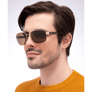 Ray - Ban RB3663 001/57 Polarised Sunglasses - URBAN SUNGLASSES