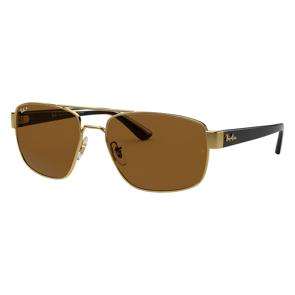 Ray - Ban RB3663 001/57 Polarised Sunglasses - URBAN SUNGLASSES