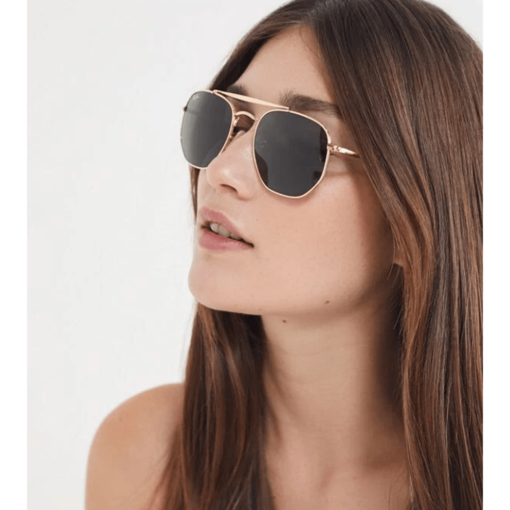 Ray - Ban The Marshal RB3648 001 Sunglasses - URBAN SUNGLASSES