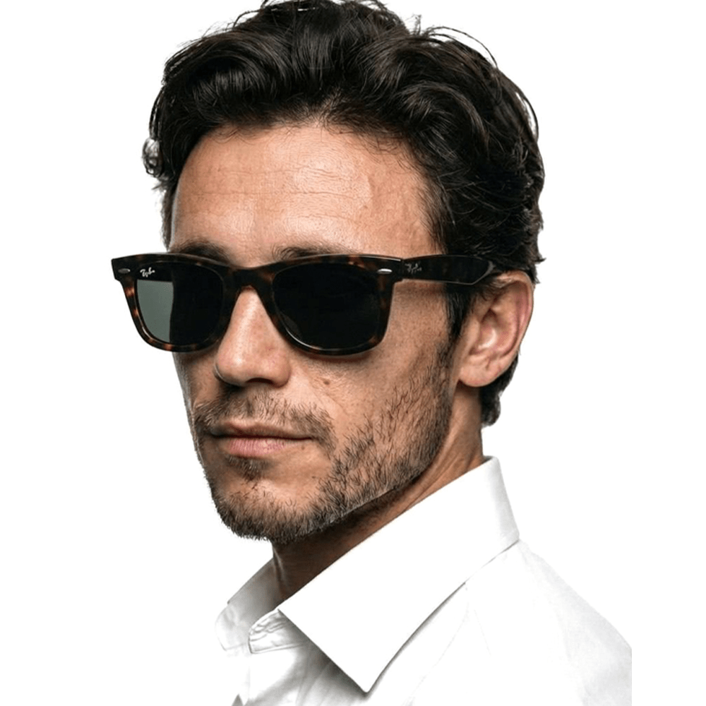 Ray-Ban Wayfarer RB2140 1292/B1 Sunglasses - URBAN SUNGLASSES