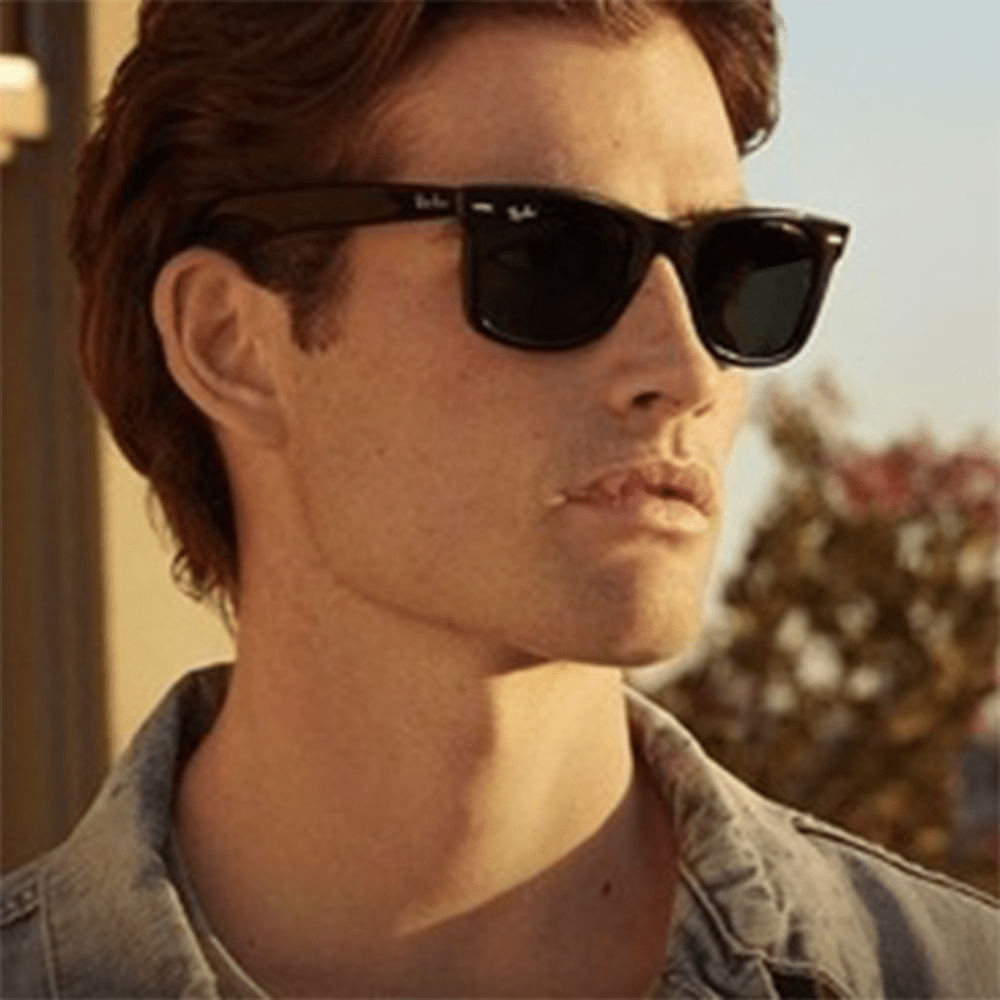 Ray - Ban Wayfarer RB2140 901 50 Polarised Sunglasses - URBAN SUNGLASSES