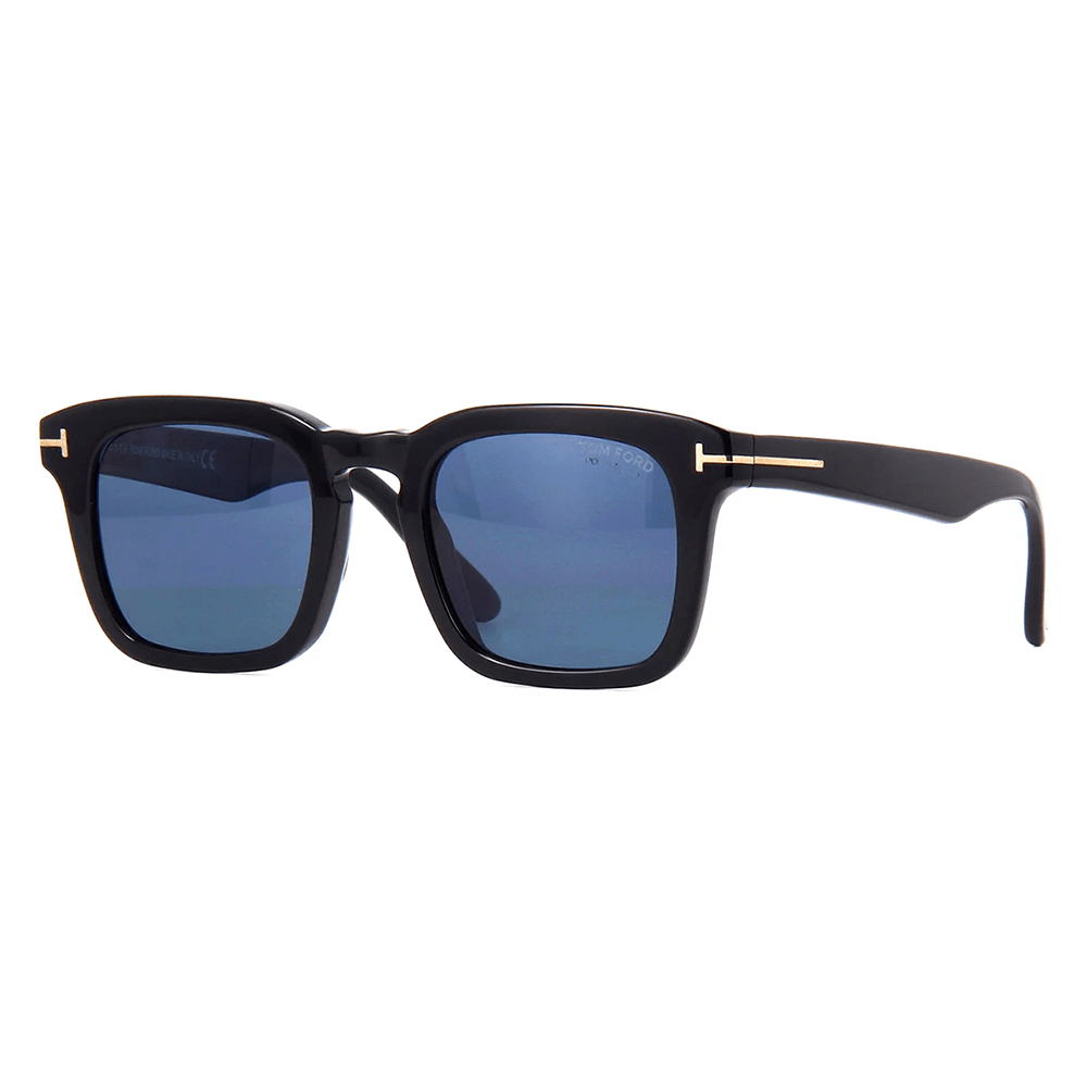 Tom Ford Dax FT0751 01V 48 Polarised Sunglasses - URBAN SUNGLASSES